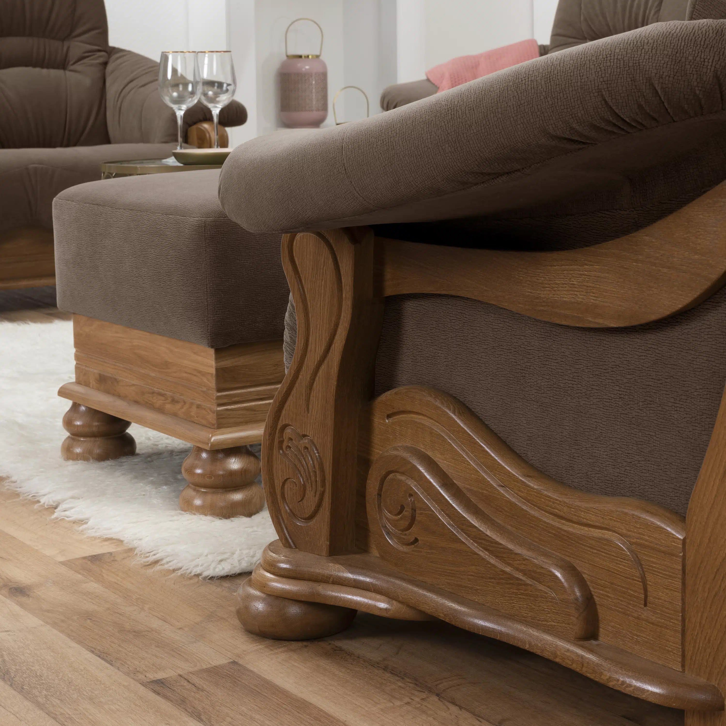 Tennessee - Sitzgarnitur 3 teilig - Sessel - Sofa