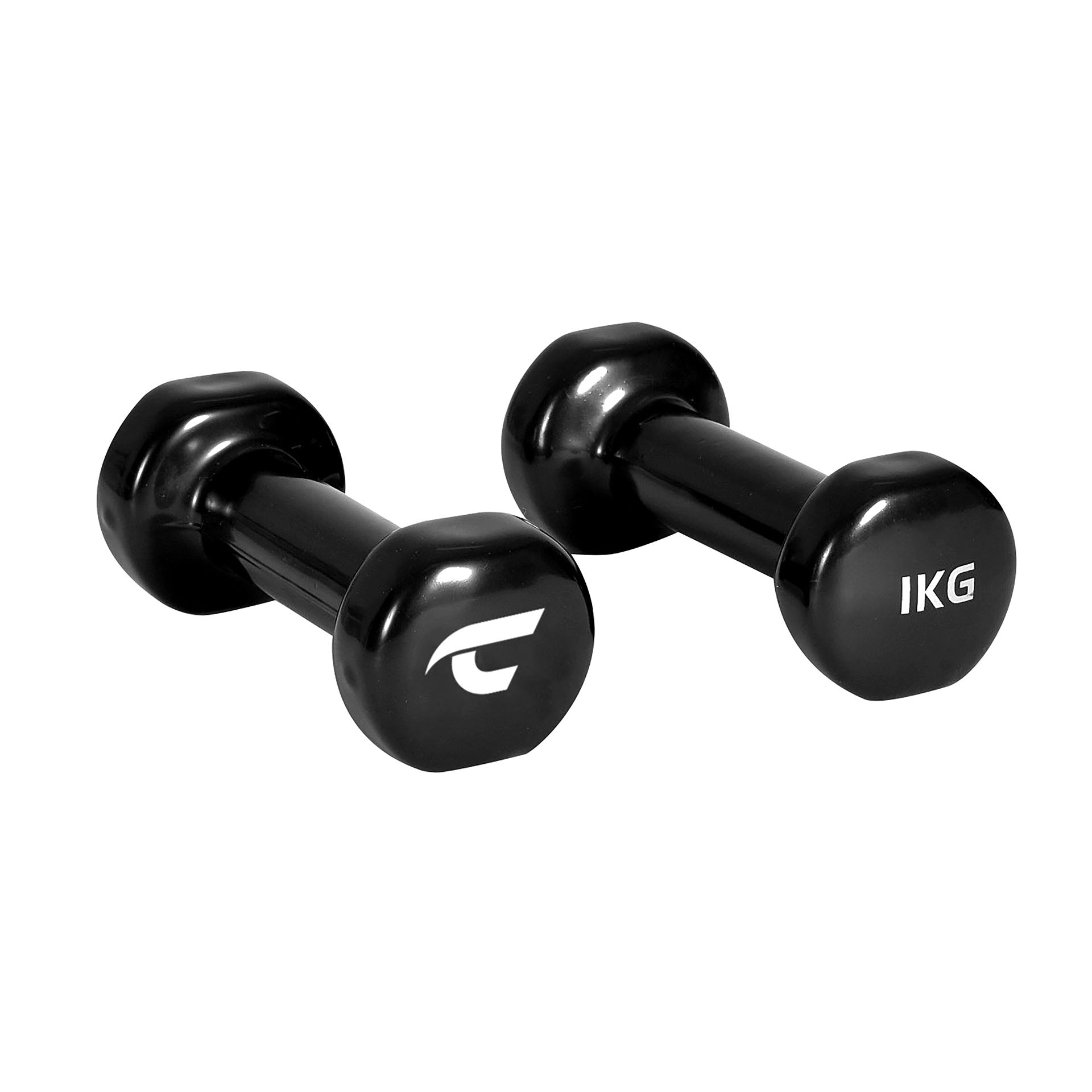 Vinyl Hanteln - Beauty Bells 2 x 1 kg (Paar)